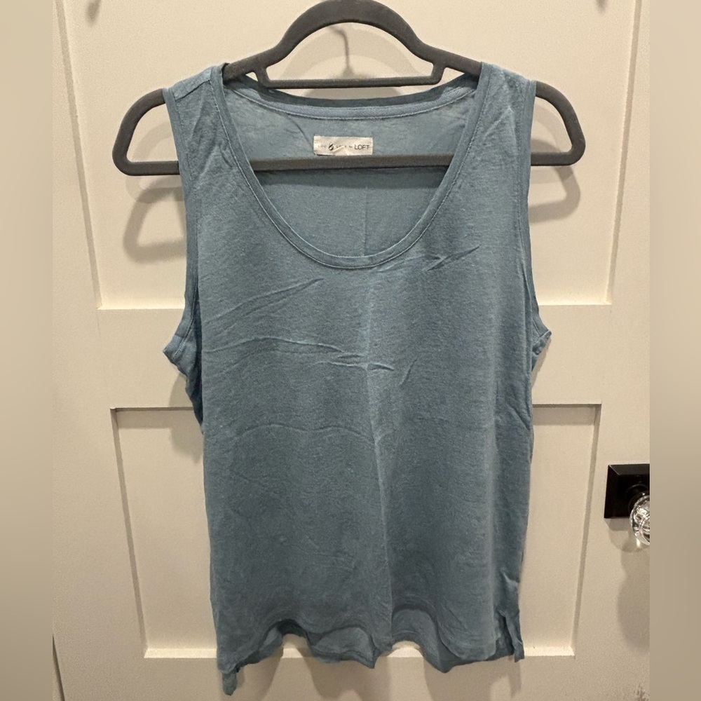 Lou & Grey Slate Blue Tank Top